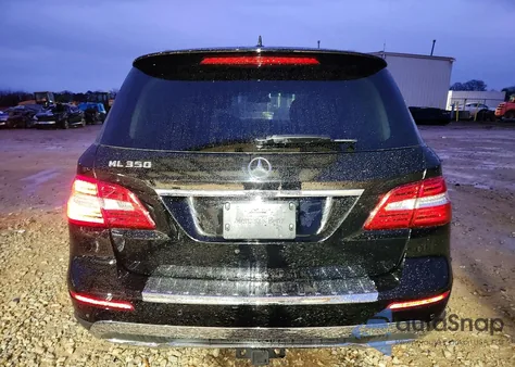 2015 Mercedes-Benz Ml 350 from USA, damaged, VIN 4JGDA5JB0FA587861
